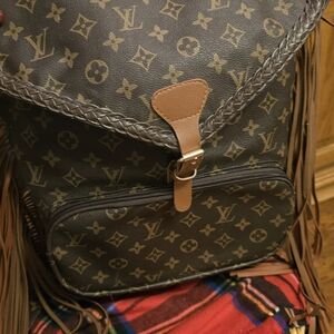 Luxury  Brown Backpack